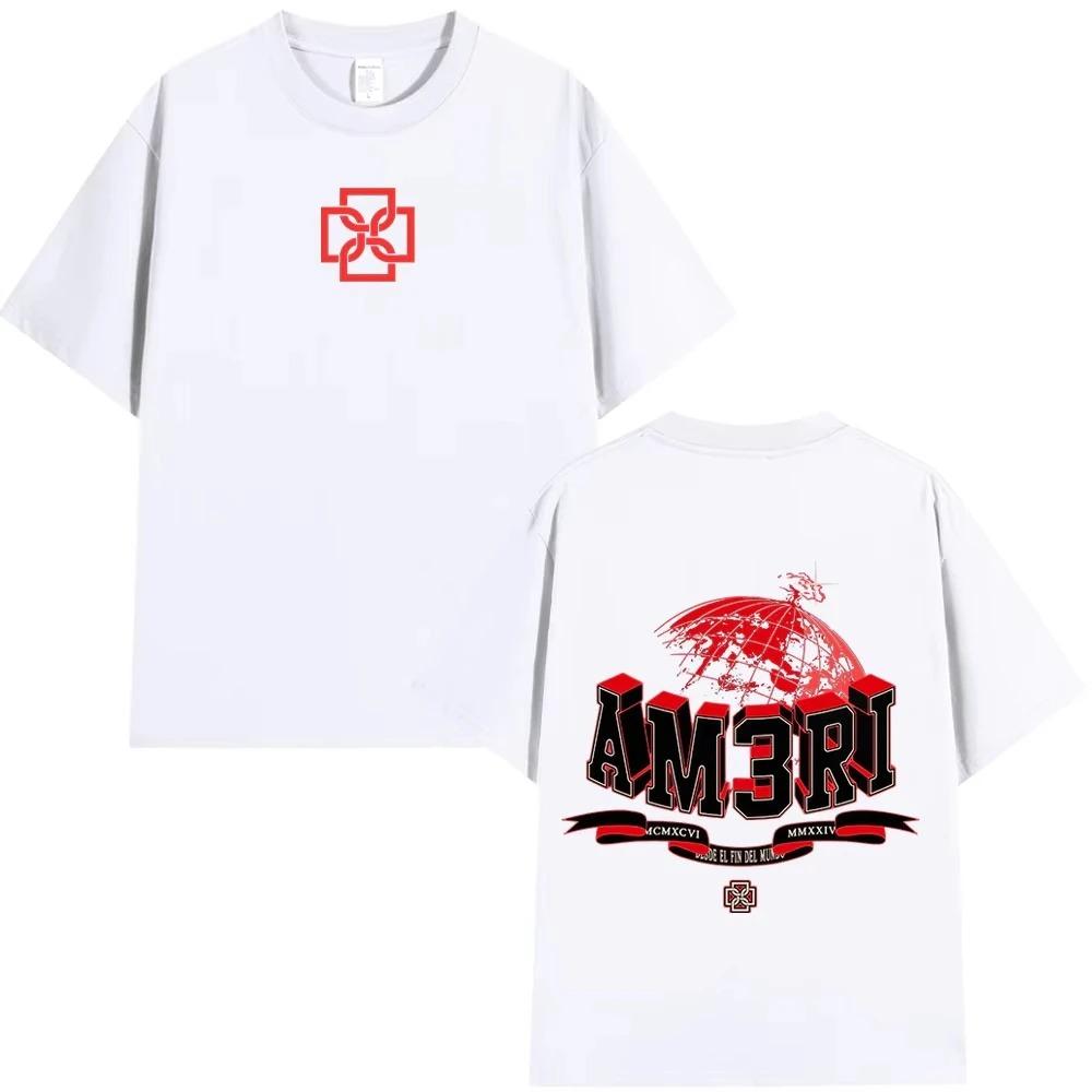 2026 Rapper Duki AM3RI Merch T-shirts Men Women Fashion Hip Hop Vintage T Shirt High Quality Cotton Casual Short Sleeve Male T-shirts