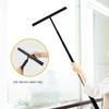 Telescopic Shower Squeegee cleaner for Glass Door Wiper Scraper with Long Holder Bathroom Mirror Wiper Scraper Glass Cleaning