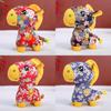 Handcrafted Embroidered Animal Plush With Pp Cotton Filling For Holiday Decoration