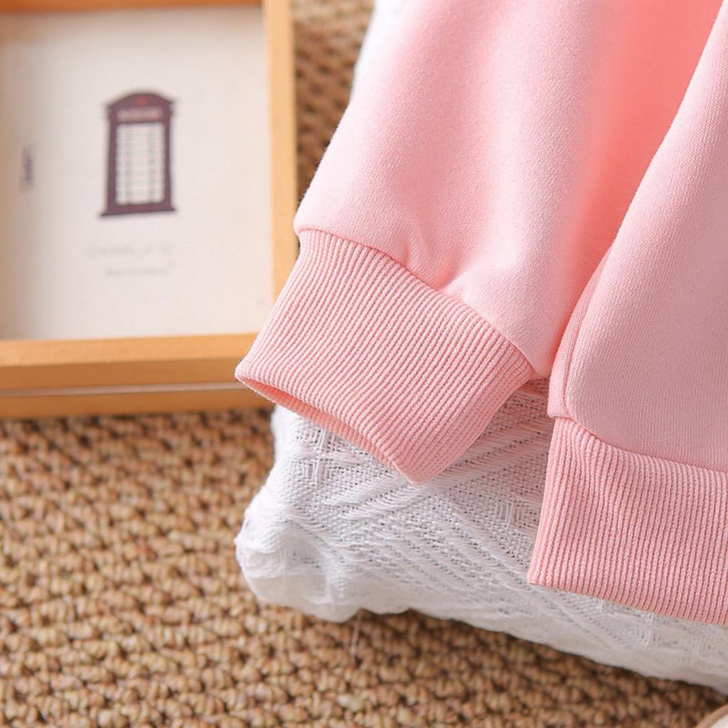 Детский повседневный комплект с длинным рукавом, удобные наряды для повседневной носки