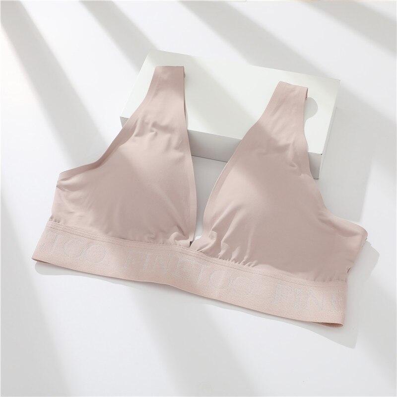 Push Up Bras for Woman V-Neck Bralett Tops Girls Underwear Sexy Backless Bras for Woman S-XL