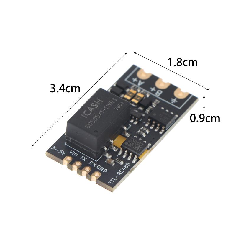 1/2/3Pcs Isolated Ttl To Rs485 Module Serial Auto Switching 2Mbps High Speed 3.3V 5V Compatible