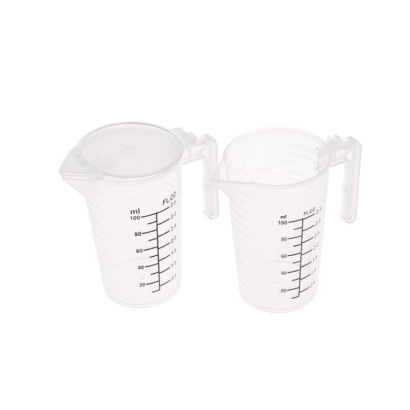 100/250/500 мл мерные стаканы кувшин прозрачный выпечка кухня мука вода с крышкой Sc