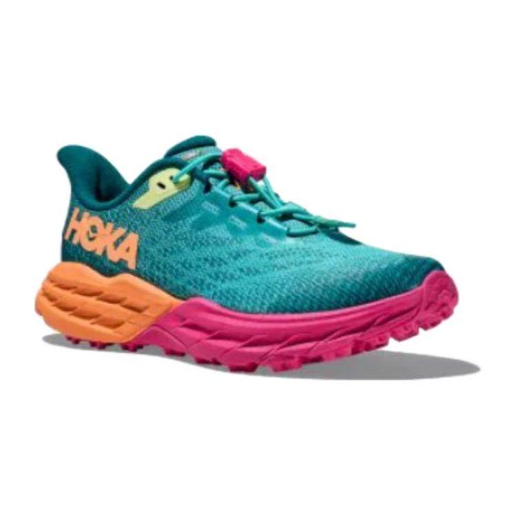 HOKA Speedgoat 5 Kids Deep Lake Ceramic Детские кроссовки Синие 1134470-DLCR