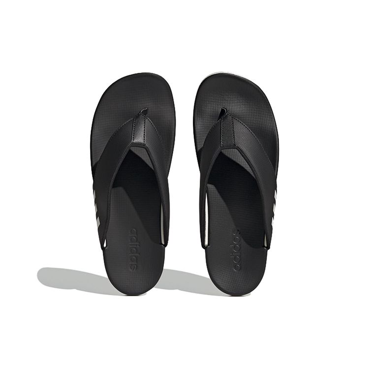 Adidas Adilette Comfort Flip Flop Black White Women Sneakers Core-Black Cloud-White HQ4458