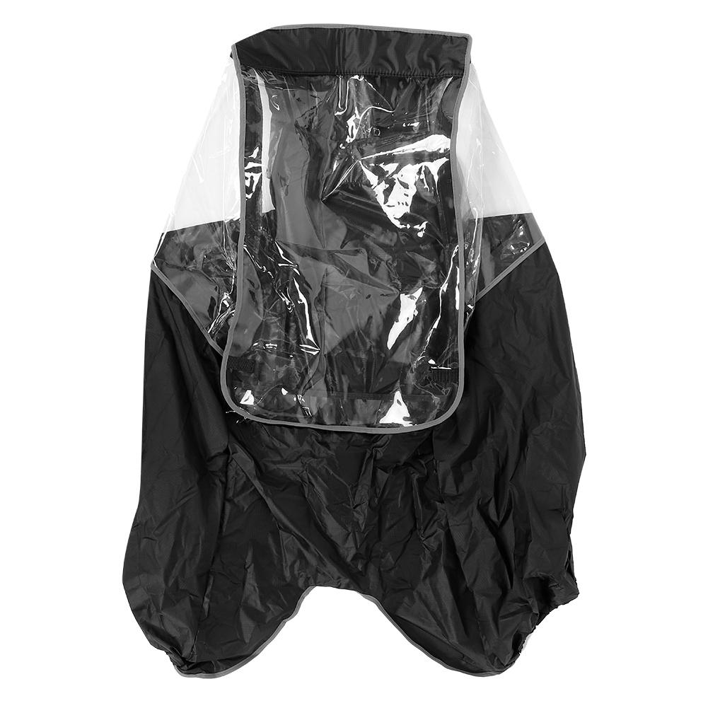 Детский дождевик для велосипеда, дождевик для велосипеда, защита от дождя, задние сиденья велосипеда, дождевик, черный
