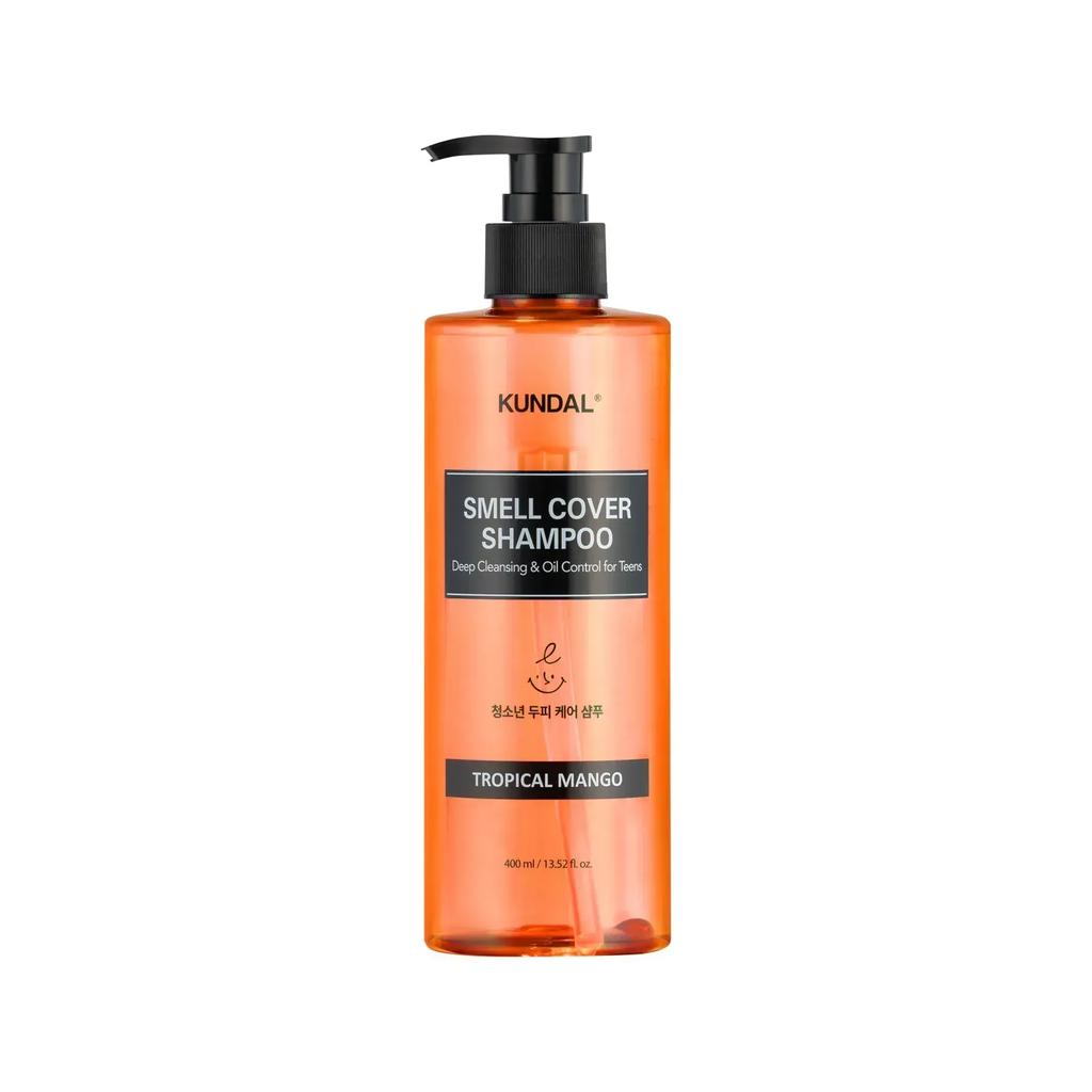 Шампунь для подростков против жирности All Day Smell Cover Teens Shampoo Tropical Mango Kundal 400 мл