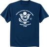 Футболка унисекс Big And Tall Us Coast Guard Big And Tall Blue Uscg