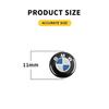 2/5/10Pcs 11/14mm Car Key Sticker Logo 3D Metal Emblem Car Accessories for BMW E46 E90 E60 F10 F30 F20 E39 E36 E70 F25 F15 E53 E92 E87 G30