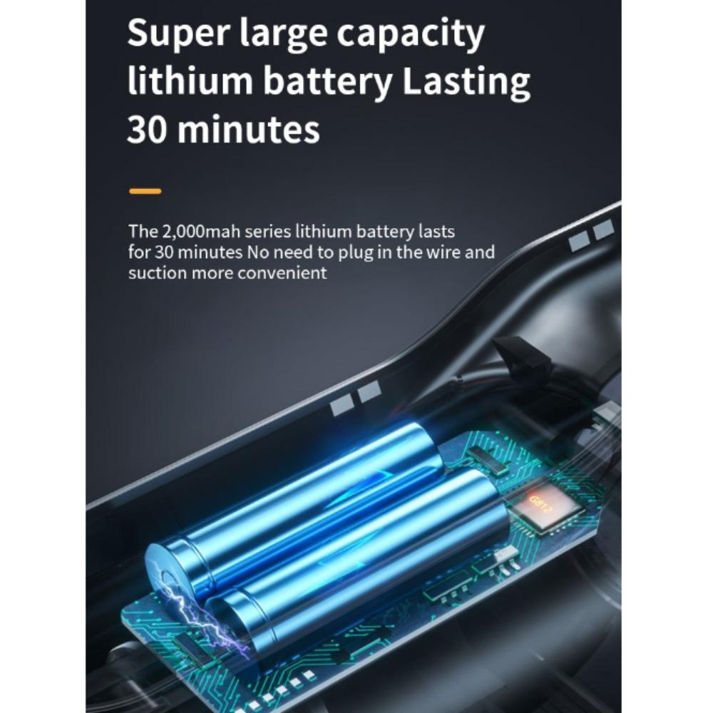 Wireless Car Handheld Household Dust Collector Portable High Power Small Mini Vacuum Cleaner