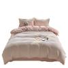 Class A French Lace, Washed Cotton Sanded Quilt Cover, Quilt Cover, Bed Sheet, Double Yarn, Spring And Summer Bed 4