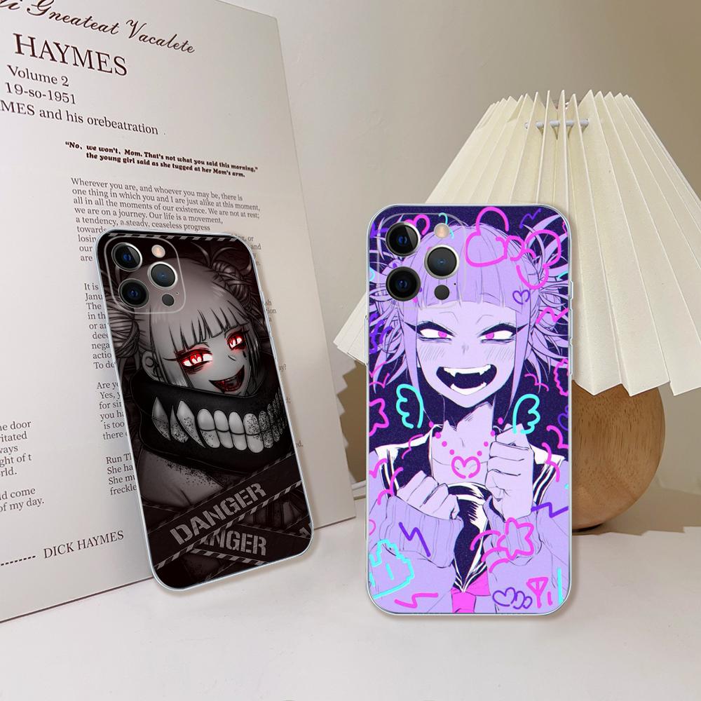 Чехол для телефона Химико Тога Для IPhone 16 15 14 13 12 Mini 11 Pro XS Max X XR SE 6 7 8 Plus Мягкий силиконовый чехол