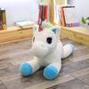40-80 см Радужные Плюшевые Игрушки Единорог Кавайная Лошадка Набитые Мультяшные Животные Кукла Рождественский Подарок на День Рождения