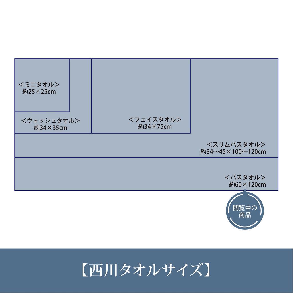 Полотенце Nishikawa Imabari для ванны, Wedgwood Magnolia, Стирка, 100% хлопок, Мягкое, Пряжа без кручения, Гладкое, Стриженое, Жаккардовое плетение, Сделано в Японии,