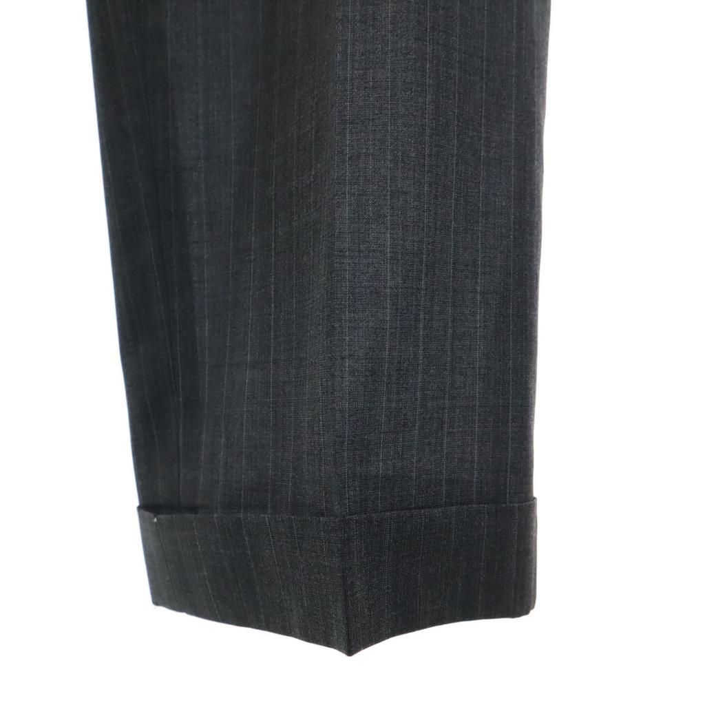 Brooks Brothers Striped Pattern Suit Setup Gray Men's Used