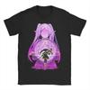 Frieren Moonlight Mage Футболка для унисекс ЖЕНСКАЯ 100% Хлопок Смешная футболка Круглый вырез Футболка с коротким рукавом Одежда Большого размера