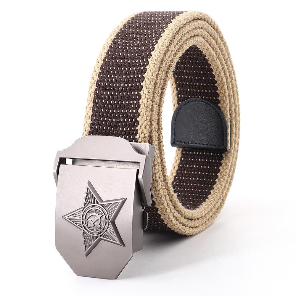 Новый мужской и женский ремень 3D советский государственный герб брезентовый ремень советский пояс памяти