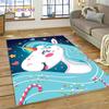 Cute Unicorn Girl Gift Cartoon Carpet Rug for Home Living Room Bedroom Sofa Doormat Decor,Kid Play Area Rug Non-slip Floor Mat
