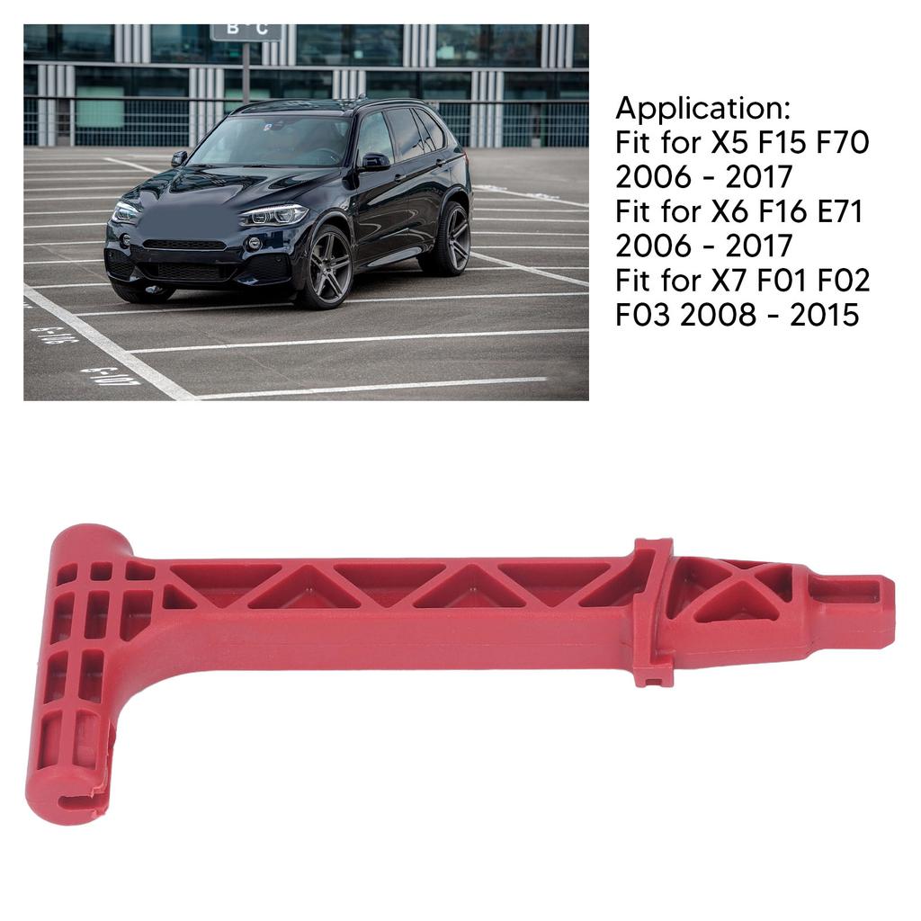 Car Emergency Parking Brake Release Handle ABS 24507590395 Colorfast Easy Control Fit For BMW X5 X6 E70 E71 2006-2017