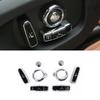 Для Land Rover Discovery 5 Range Rover Sport Evoque Vogue Velar 2016- Для Jaguar Накладка на ручку переключателя регулировки сиденья автомобиля