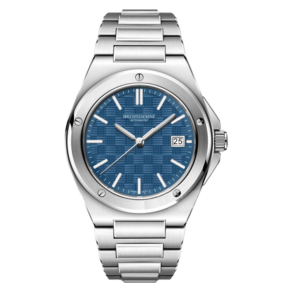 Новые креативные механические часы 40 мм для мужчин со светящимся сапфировым кристаллом из нержавеющей стали, водонепроницаемые relogio masculino