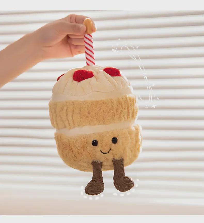 Милая британская плюшевая игрушка в виде животного на день рождения - мягкая кукла в подарок для младенцев и детей