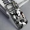 Аниме N-NANA Чехол для телефона iPhone 17, 16, 15, 14, 13, 12, 11 Plus, Pro Max, Цветной Серебристый Чехол Funda