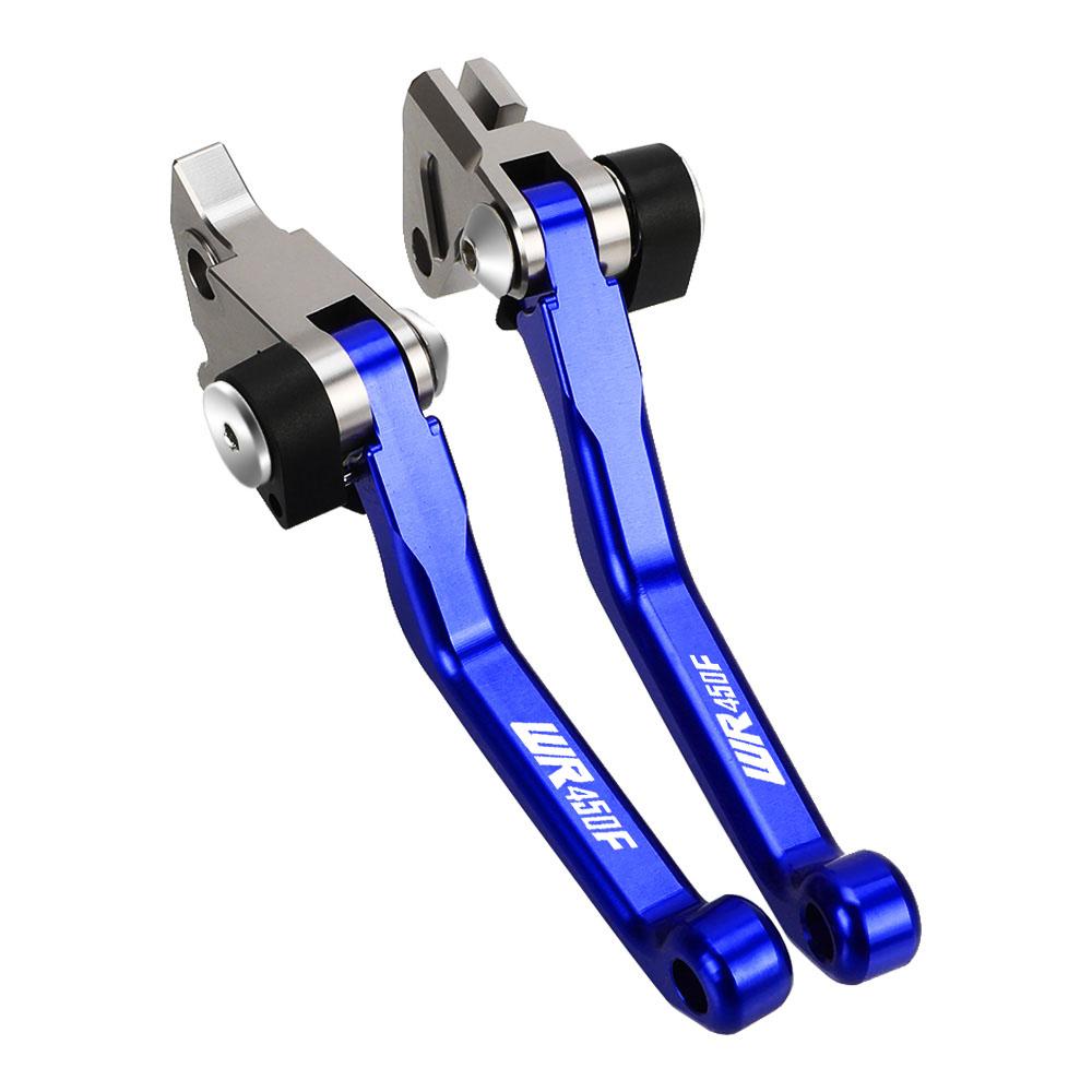 WR450F Dirt Bike Brake Clutch Levers Stunt Clutch Easy Pull Cable System Set For YAMAHA WR 450 F 2001-2023 Motocross Accessories