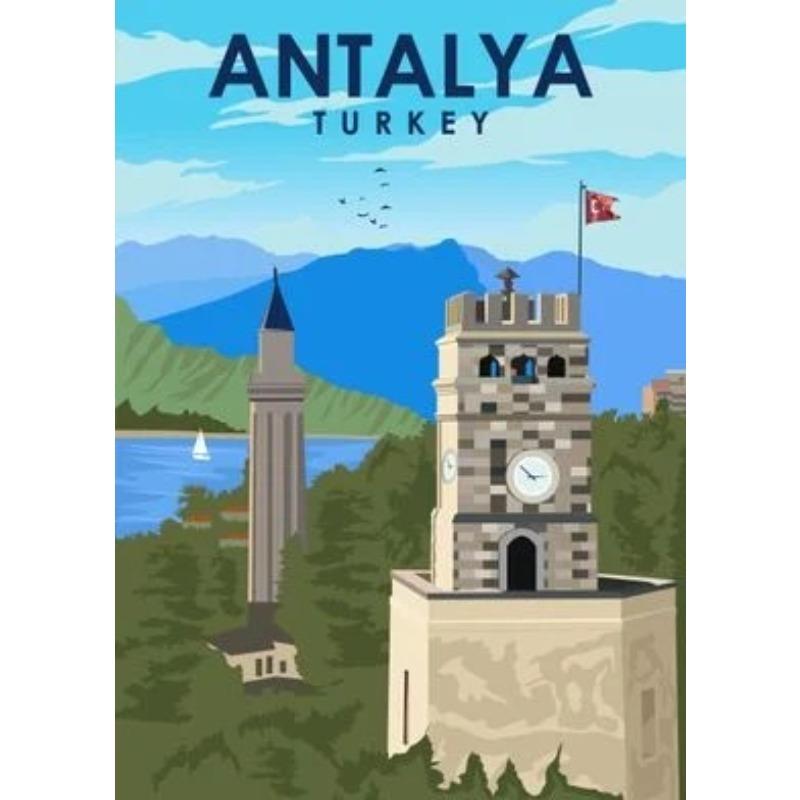 Современные Пейзажи Майами Флорида Принт для Путешествий Холст Картина Постеры и Принты Настенное Искусство Картинки для Гостиной Cuadros