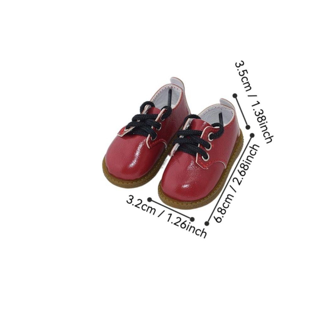 Fashion 1/4 BJD Shoes Cute Children's Toy Trendy PU Leather Shoes