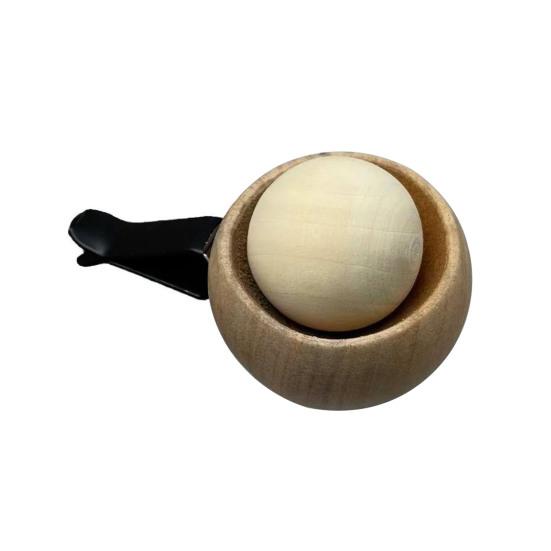 Wooden Essential Oil Diffuser Round Ball Aromatherapy Diffuser Natural Walnut Passive Oil Diffuser for Home Car Yoga Hall SPA