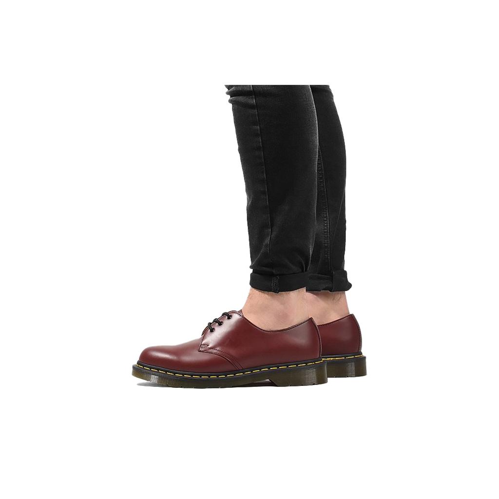 Dr. Martens 1461 Удобная повседневная обувь Мужская обувь Вишнево-красный 10085600