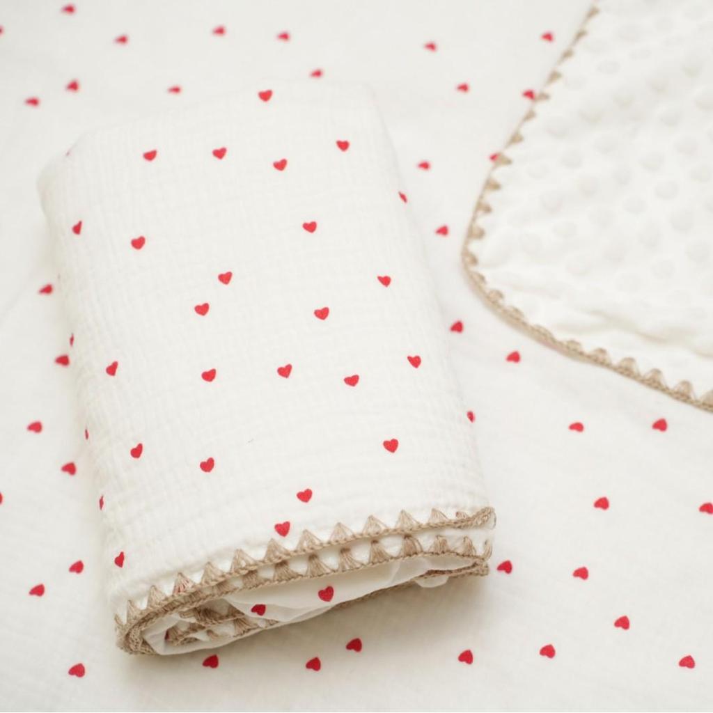 Cartoon Pattern Pure Cotton Baby Blanket & Bath Towel