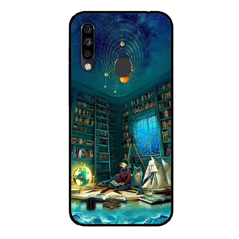 Для ZTE Blade 20 Смарт-чехол Чехол для телефона Мягкая силиконовая задняя крышка Для ZTE Blade 20 V10 V9 Vita Черный бамперный чехол Для ZTE Blade20