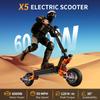 2026 new X5 6000W dual motor electric scooter 60v 35ah large battery with seat 11 inch tires adult premium mobile electric scooter