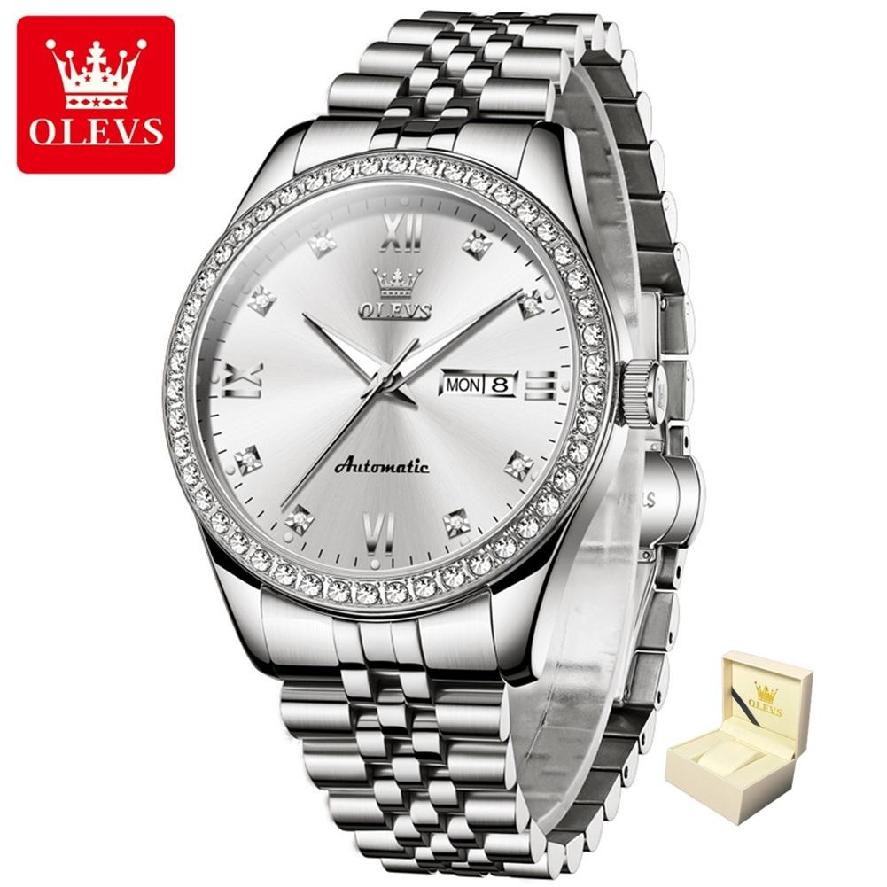 New Top Men's Watch Inlaid Dial Business Fully Automatic Mechanical Watch Men's Watch