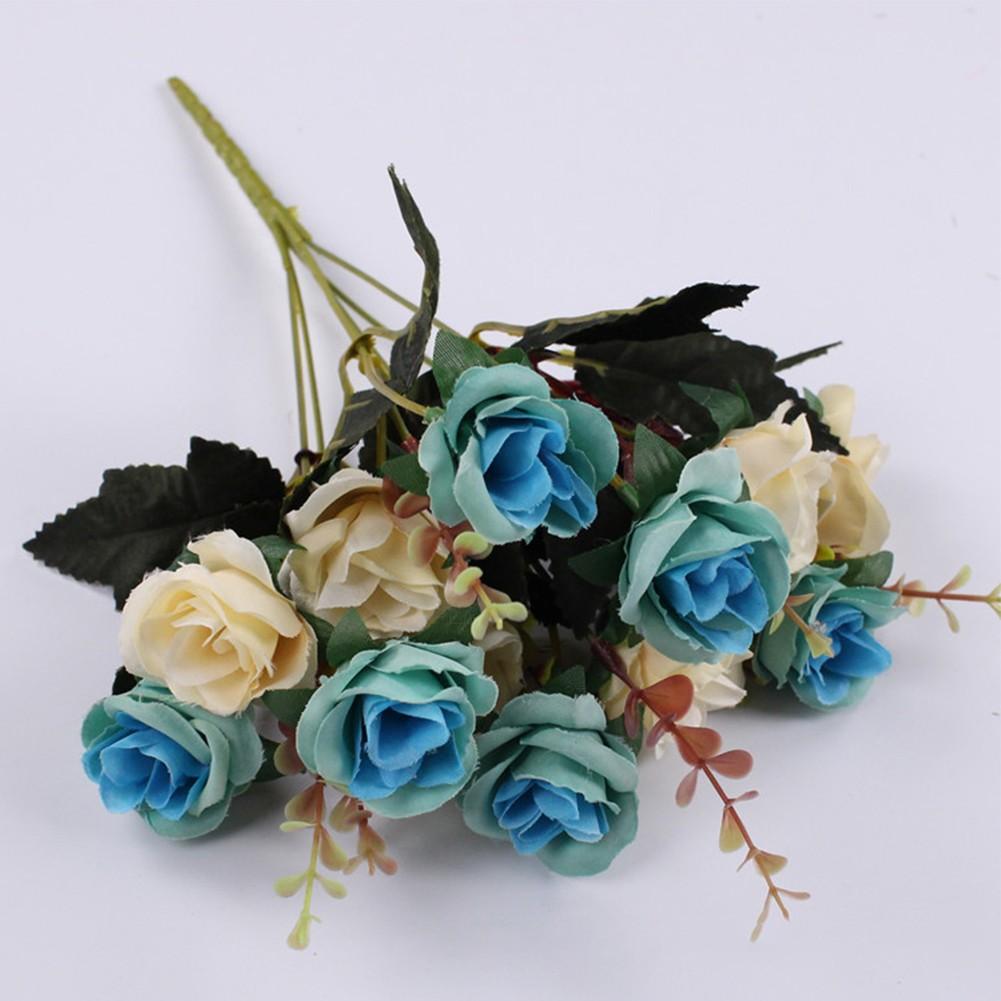 Беспроблемная Элегантность Уход Искусственные Розы для Дома Спальни Отеля