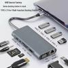 USB-хаб 11-в-1 Type-C USB 3.0 с док-станцией расширения VGA для ноутбуков