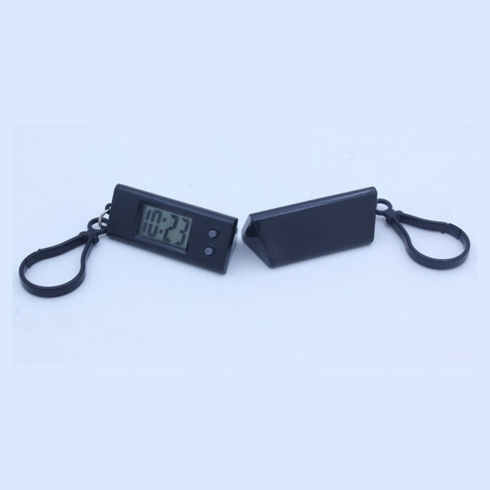 Электронные мини-электронные часы, студенческие подвесные брелки, новые часы в форме треугольника