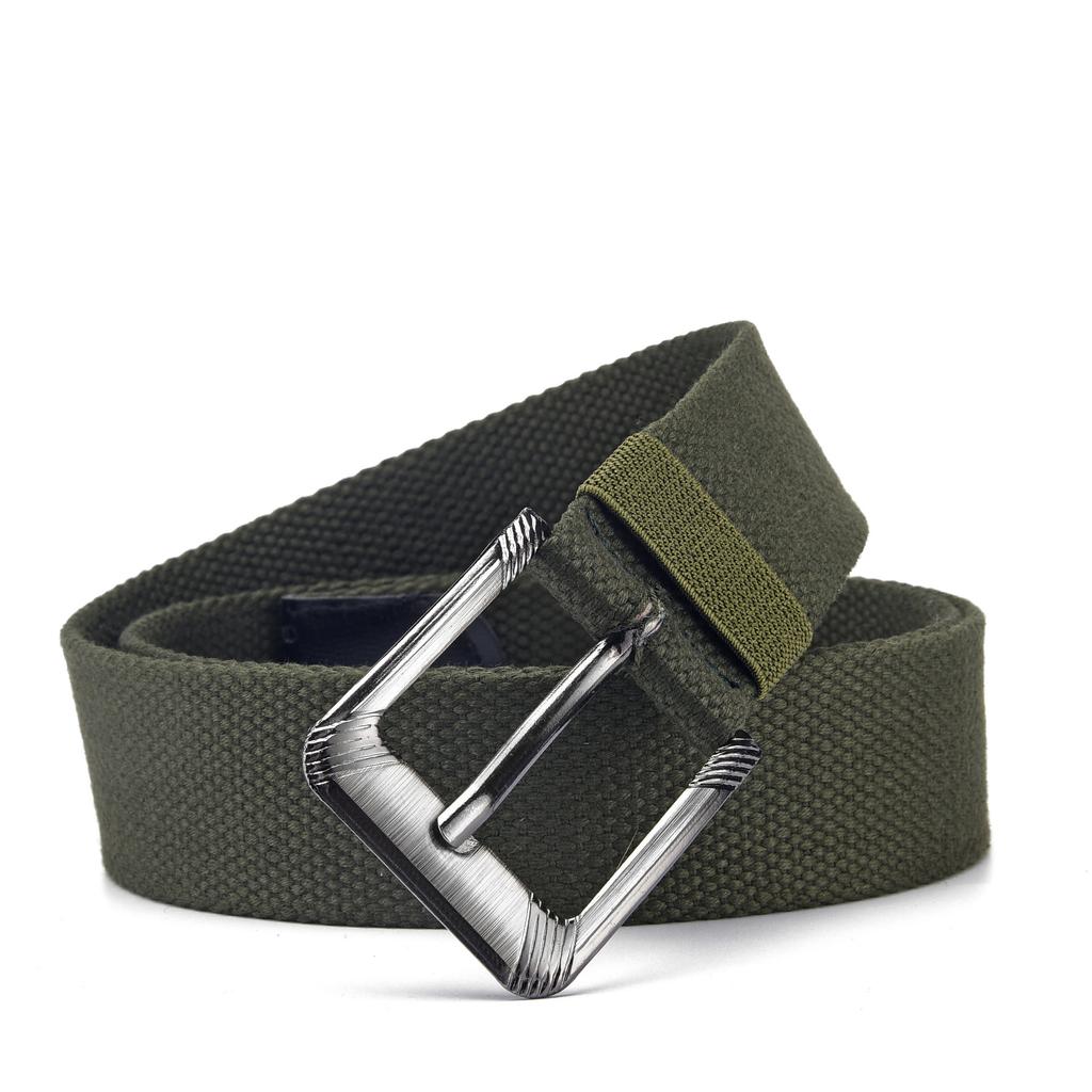 Pin Buckle Belt Alloy Nylon Belt Men'S Leisure Outdoor Sports