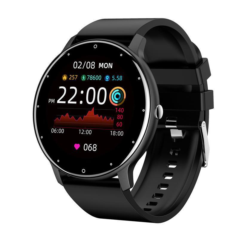 Умные часы ZL02CPRO: Bluetooth-звонки, пульсометр и датчик артериального давления, водонепроницаемость IPX7, умный браслет ZL02D.