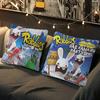 МИЛЫЙ Мультяшный Наволочка I-Invasion Rabbids Съемная Моющаяся Наволочка – Всесезонный Мягкий Лен