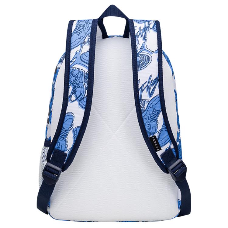 New Jordan Polyester Backpack Trumpets Unisex Blue JD2523016TD-005
