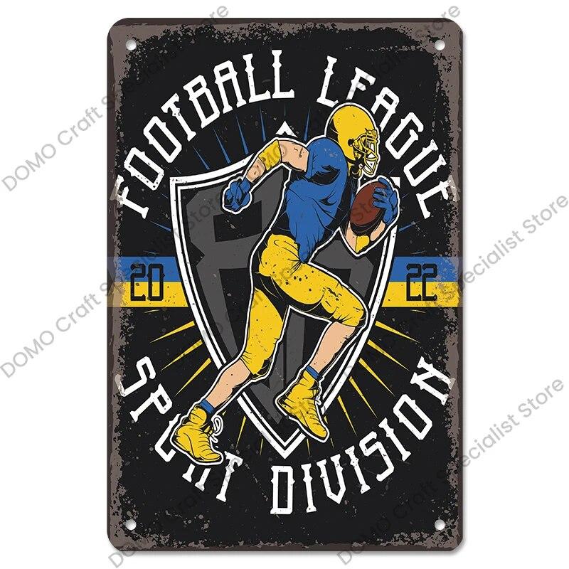 Баскетбол, гольф, футбол, плакат, винтажные металлические таблички, спортивные металлические жестяные пластины, бар, паб, тренажерный зал, украшение на стену дома