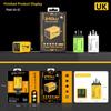 Быстрое зарядное устройство PD240W в стиле меха: 4 порта USB и 2 порта Type-C, Совместимость с устройствами Apple и Huawei
