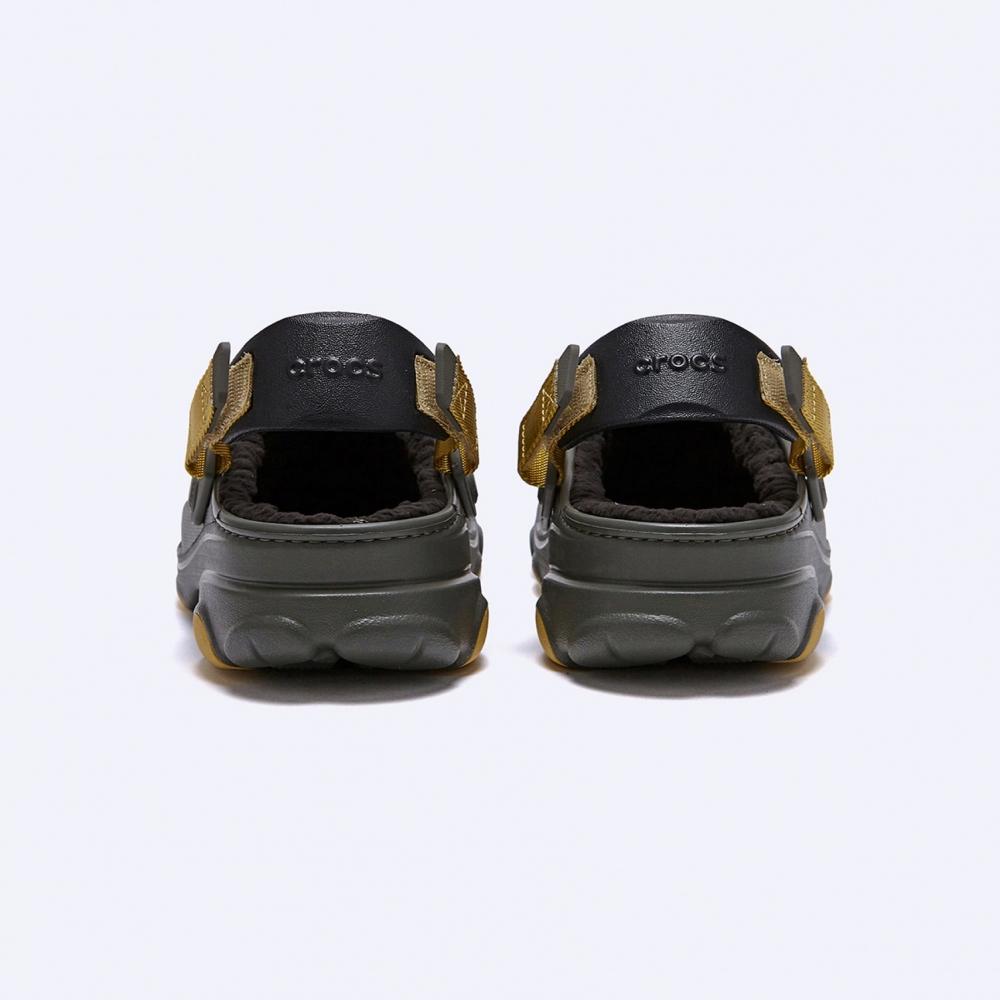 Crocs Сабо All Terrain Linen Оливковое 207936 3j5