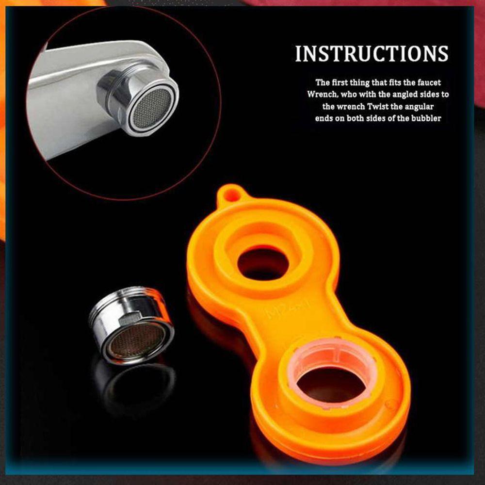 Ремонт крана Гаечный ключ Синий Оранжевый Универсальный Фильтр-Брызговик Аэратор Кран Отсоединяемый Установка Гаечный ключ