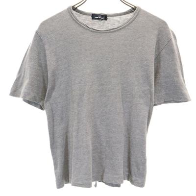 Tricot COMME des GARCONS Футболка с коротким рукавом серая Женская Б/у