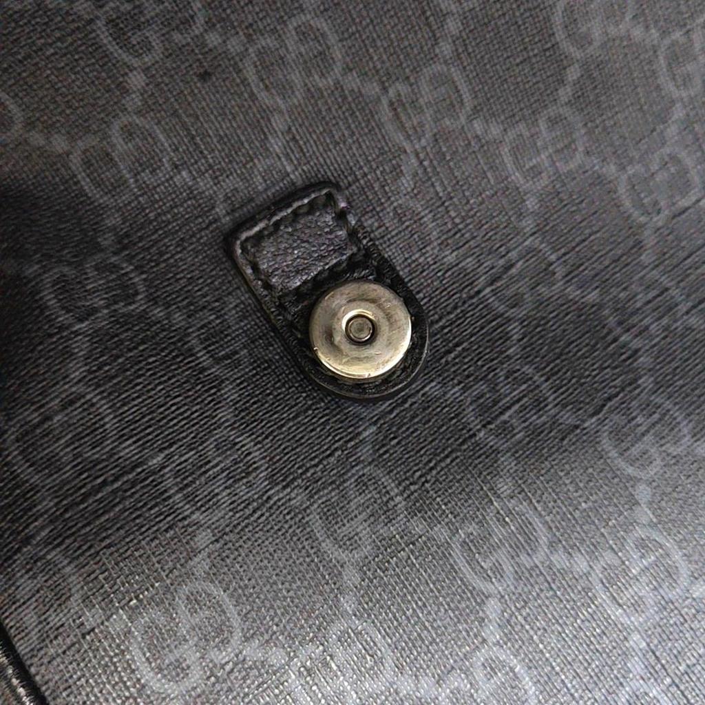 [Pre-Owned] Gucci Medium Backpack With Interlocking G 'Black' - Good #15WCIVK