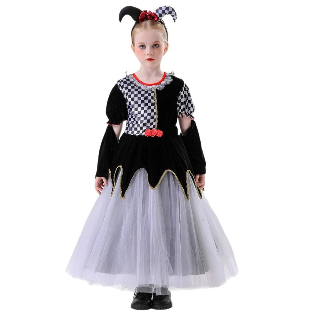Halloween In Alice Wonderland Cosplay Costume Dress Party Performance Stage